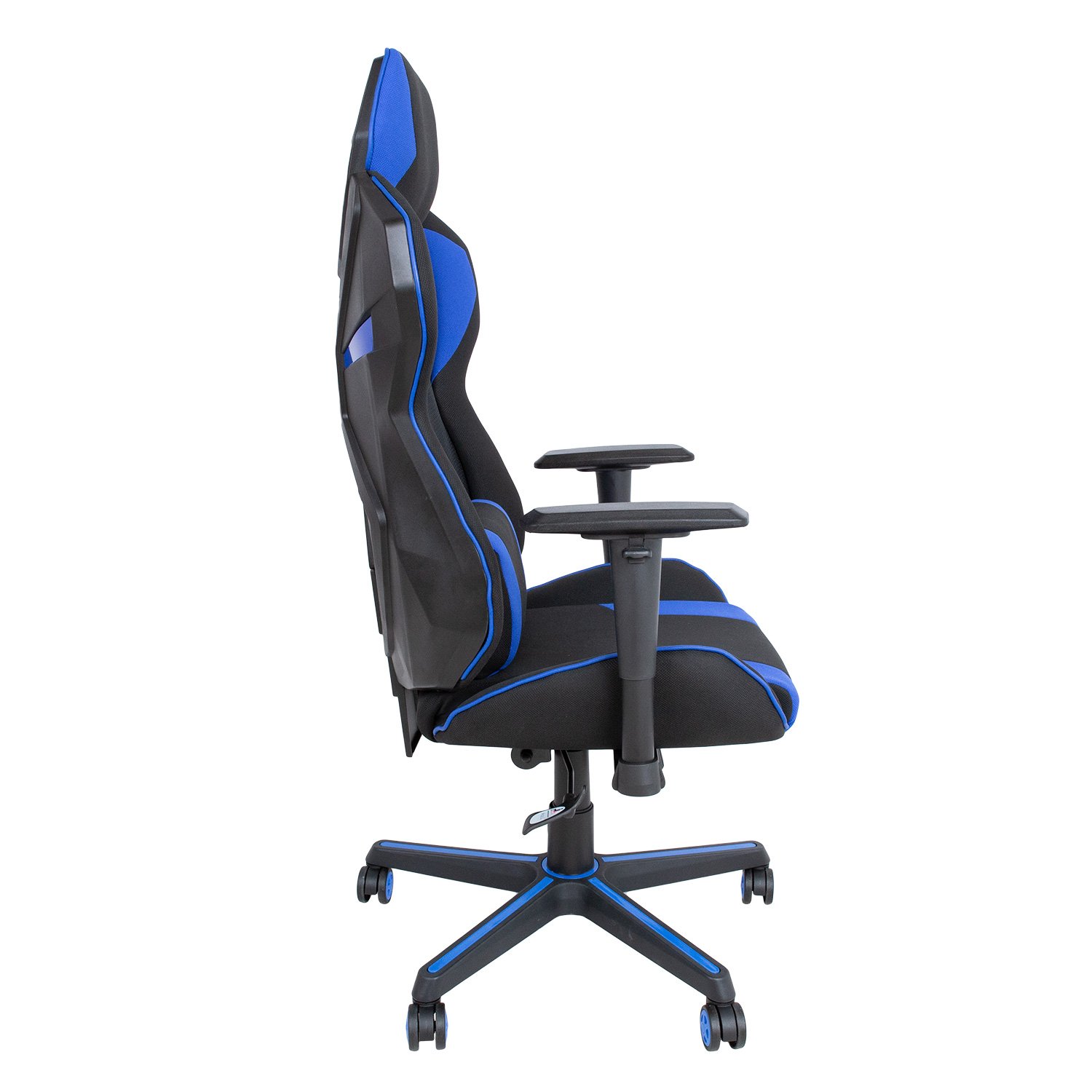 Žaidimų kėdė MASTER 2, juoda/mėlyna - 3