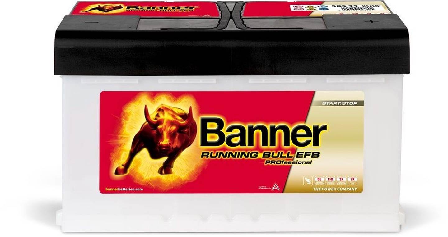 Akumuliatorius BANNER Efb Pro, 85 Ah, 12V ,780 A, 31,5 x 17,5 x 19 cm-0