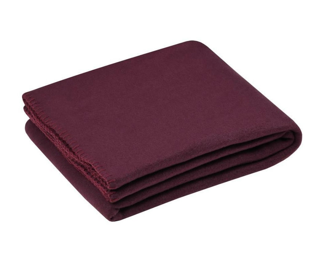 Pledas CARLTON, 125 x 150 cm, violetinės sp., 100% poliesterio-0