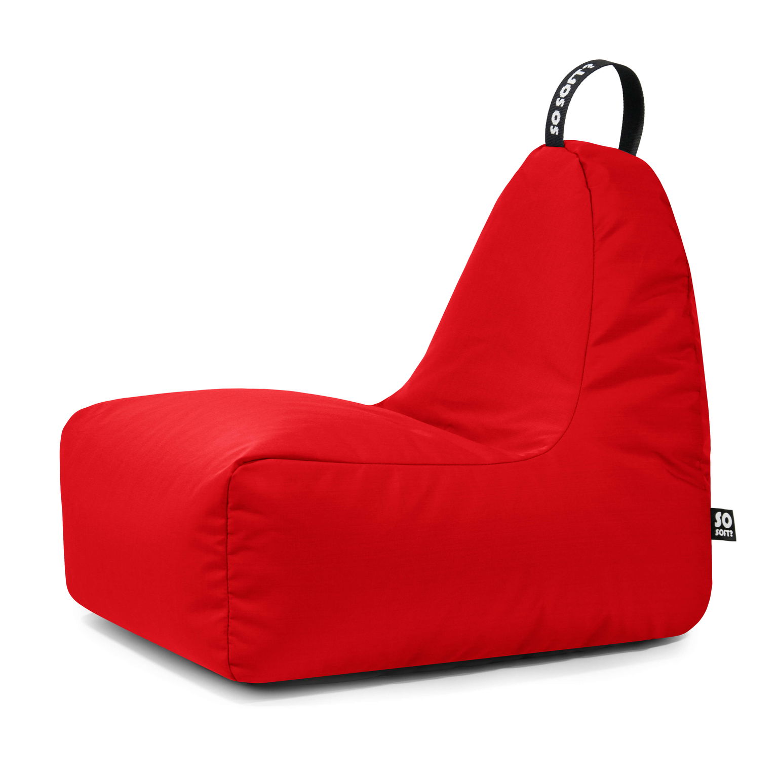 Sėdmaišis Chill XL Glow, 105x70x75 cm, raudona