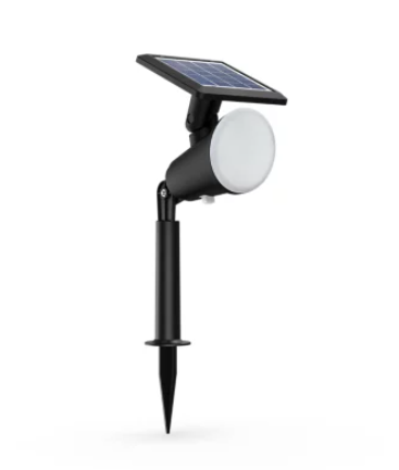Įsmeigiamas LED lauko šviestuvas PHILIPS JIVIX, įkraunamas saulės energ. 1,4W, 2700K 150lm-0