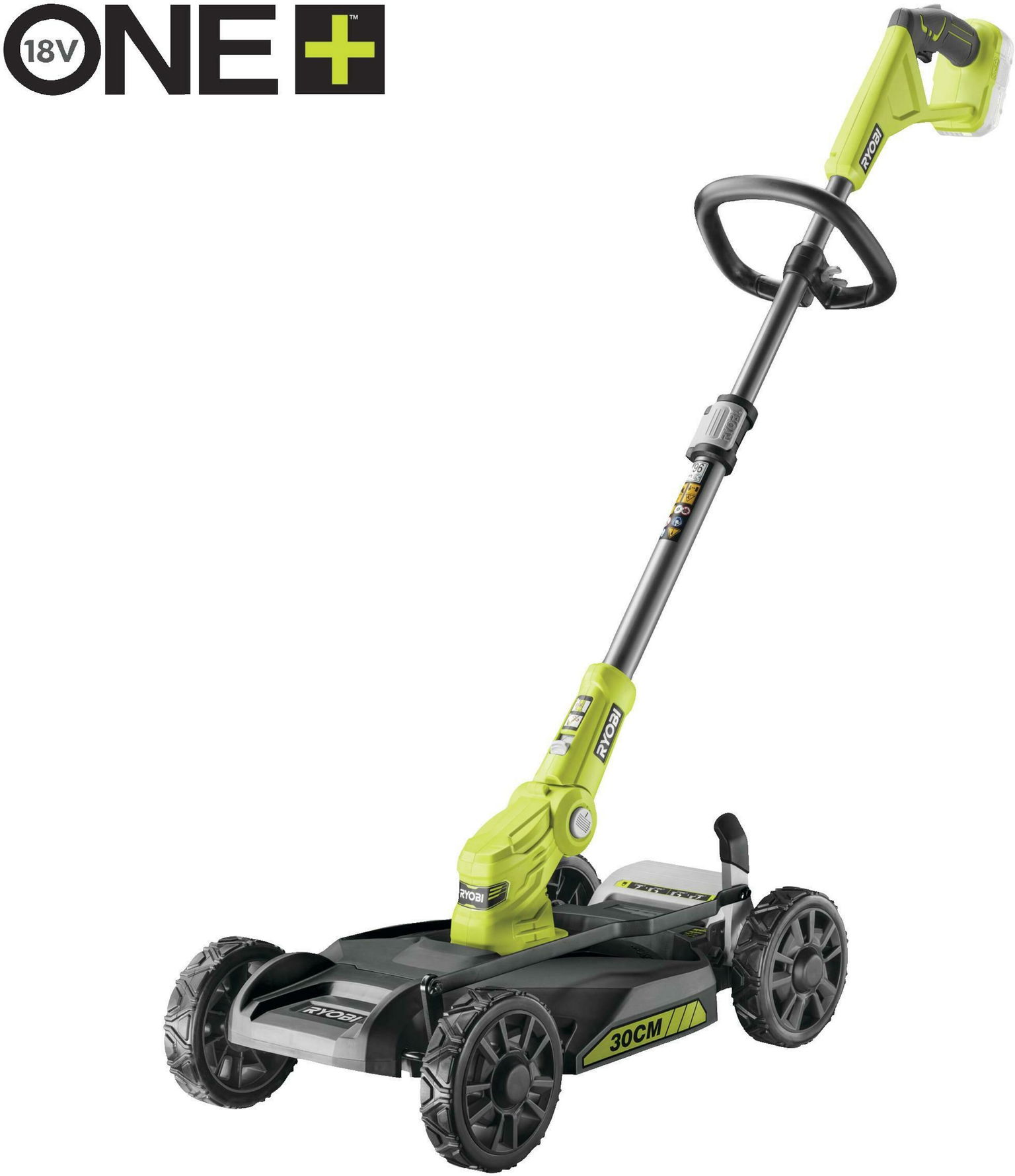 Akumuliatorinė vejapjovė - trimeris RYOBI RY18LMC30A-0, 18 V (be akum. ir krov.)-0