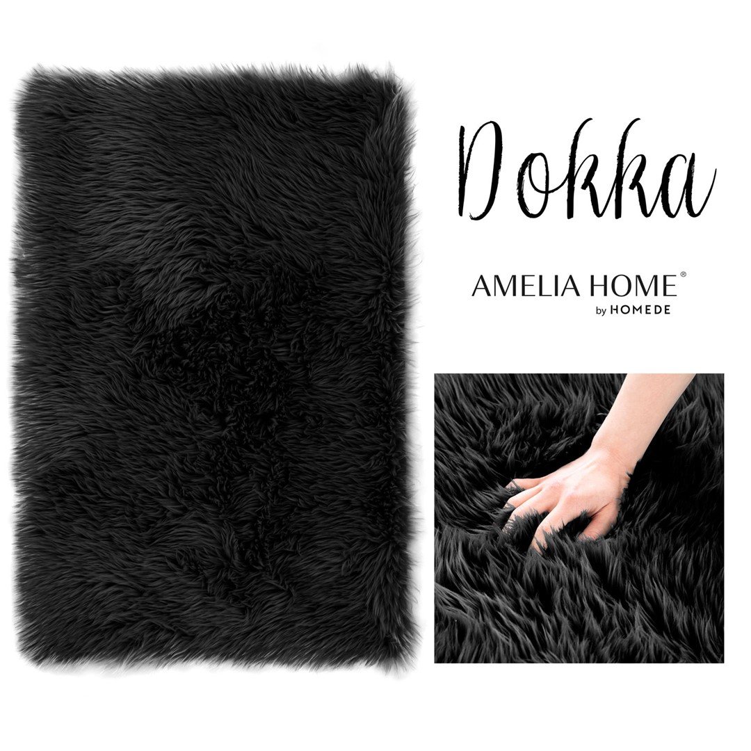 Kilimas AmeliaHome Dokka, 50 x 150 cm, juoda - 2
