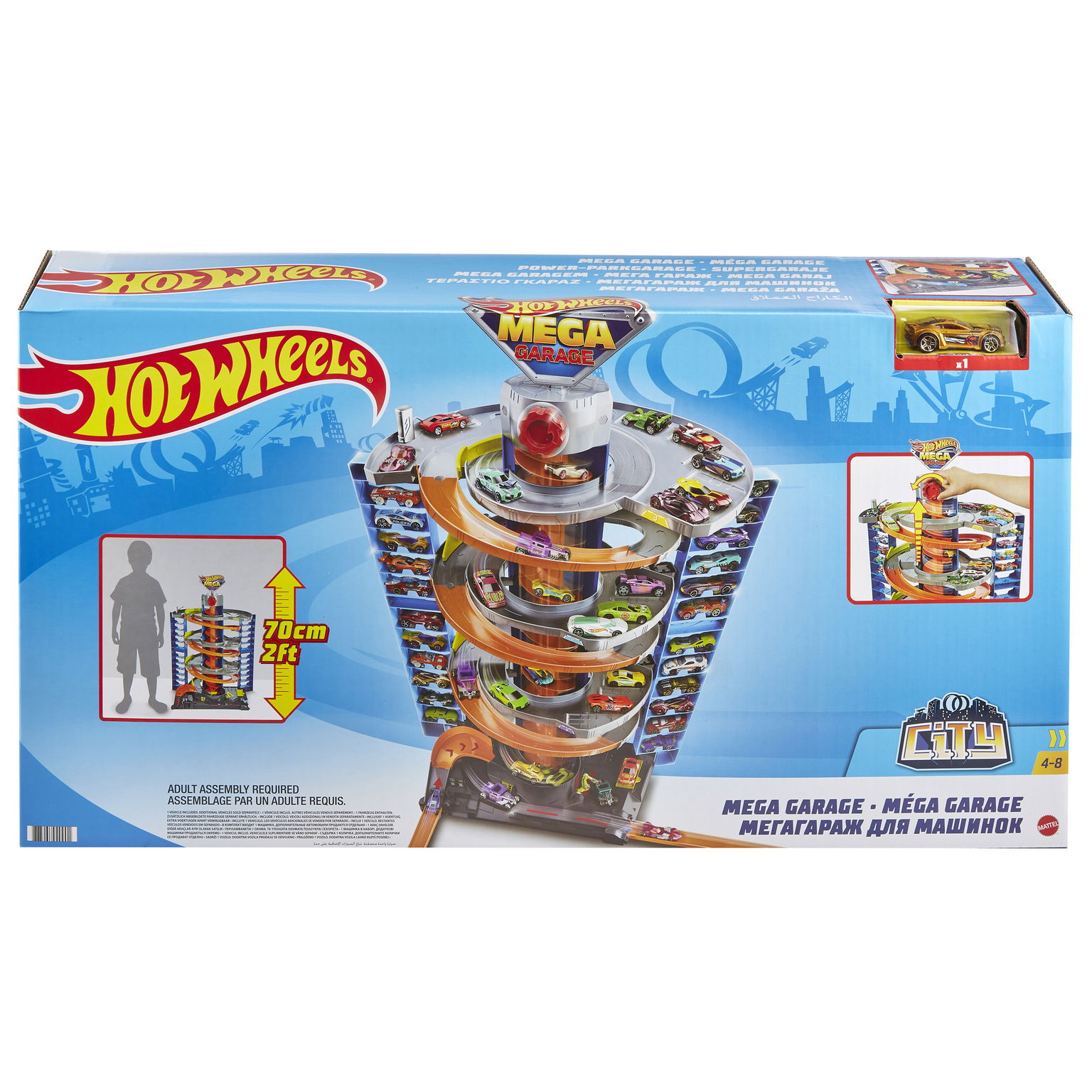 Hot Wheels Mega garažas - 8