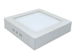 Paviršinė LED panelė HOROZ, 28 W, 3000 K, 1960 lm, baltos sp., 28,3 x 28,3 x h2,8 cm