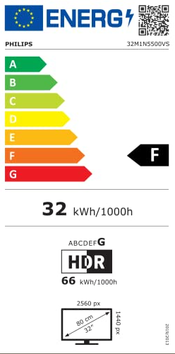 PHILIPS 32M1N5500VS/00 31.5inch QHD VA - 4