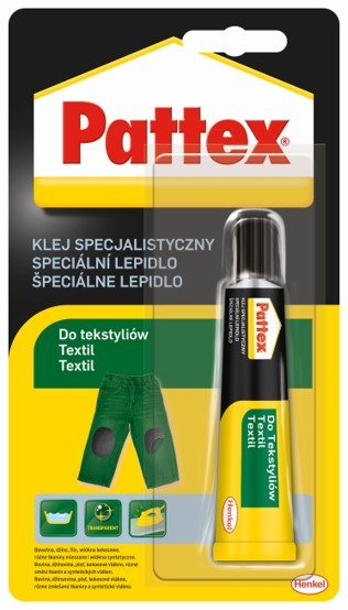 Kontaktiniai klijai tekstilei PATTEX FABRIC, 20g-0