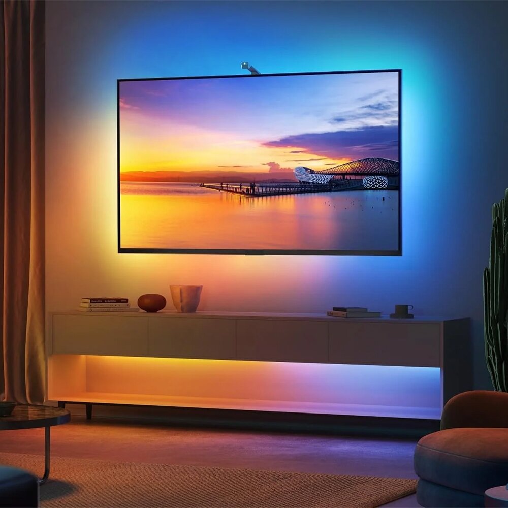 TV ekrano LED foninis apšvietimas Greentek Horizon 4C 50-00038, 75''