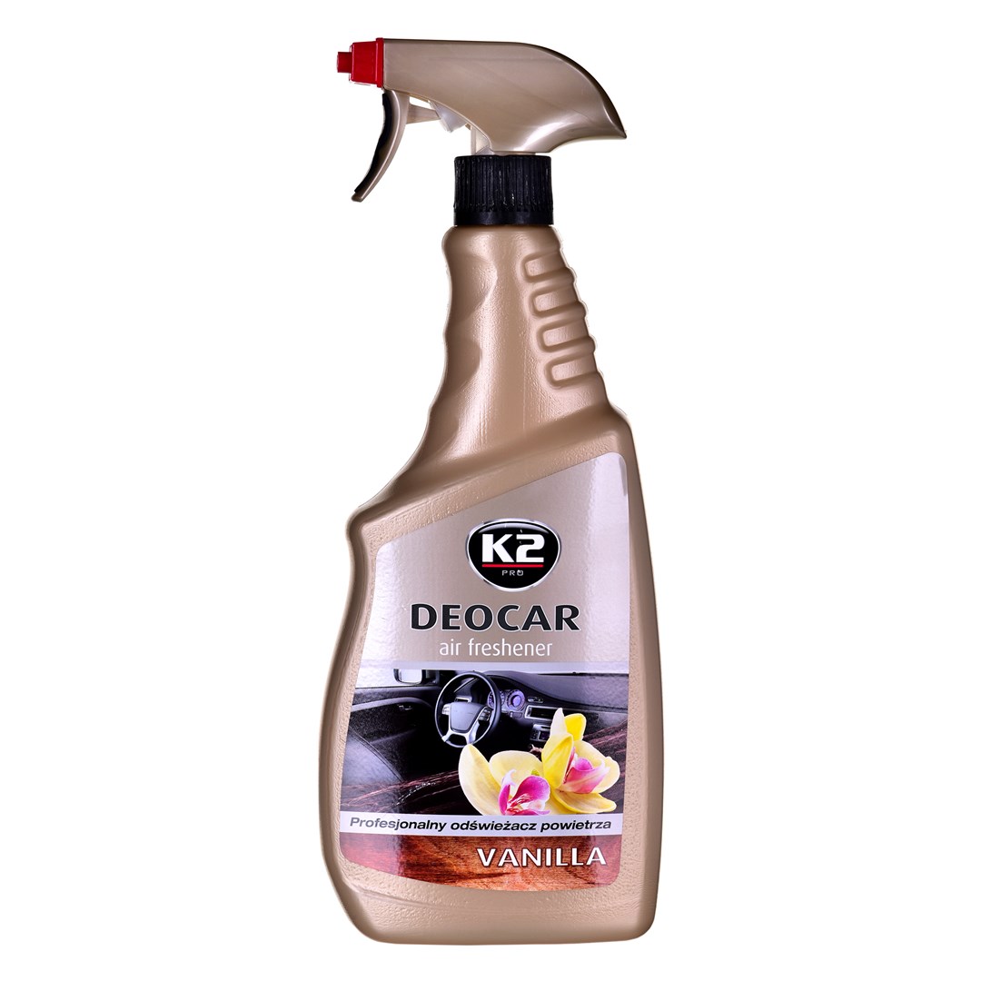 Automobilinis oro gaiviklis K2 DEOCAR ATOM VANILIA, 700 ml - 1
