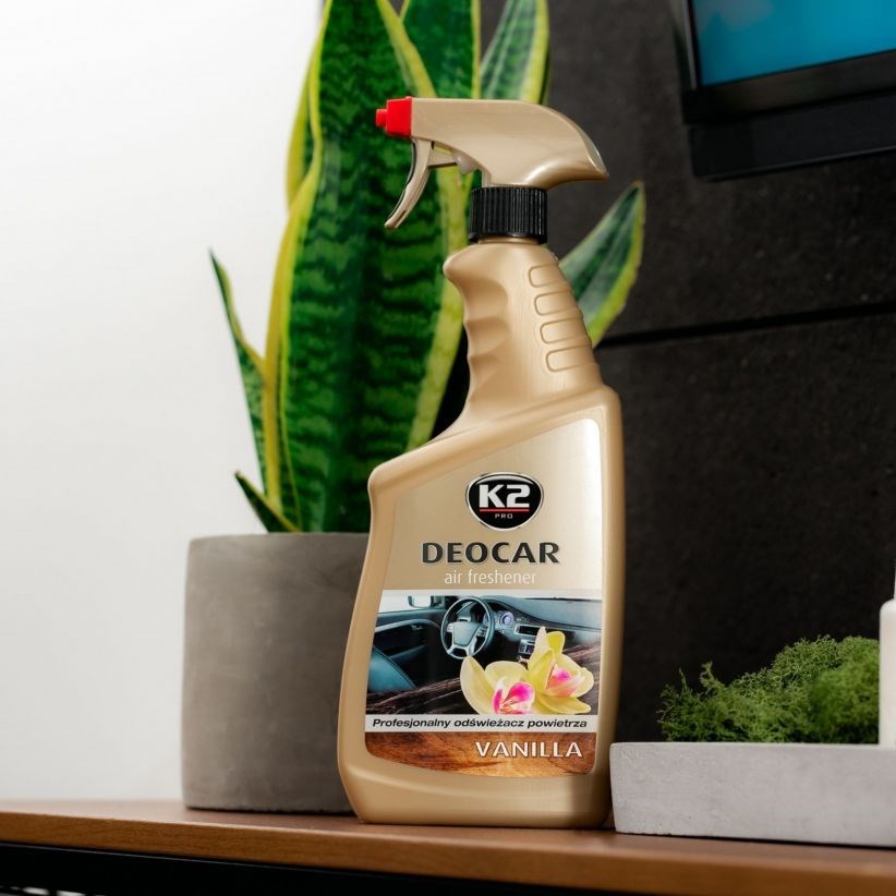 Automobilinis oro gaiviklis K2 DEOCAR ATOM VANILIA, 700 ml - 5