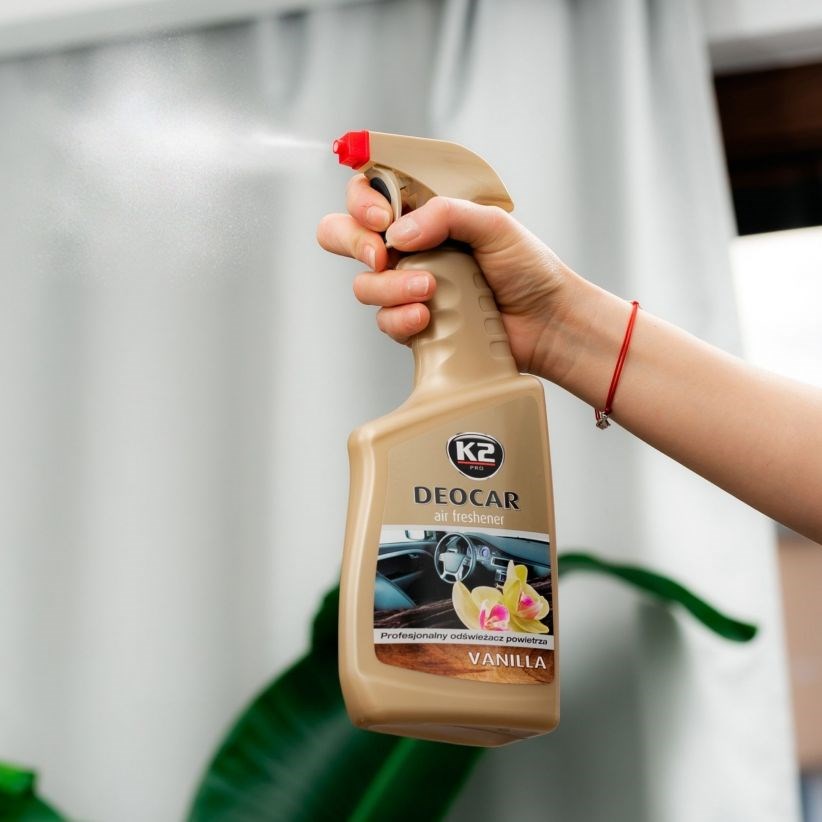 Automobilinis oro gaiviklis K2 DEOCAR ATOM VANILIA, 700 ml - 4