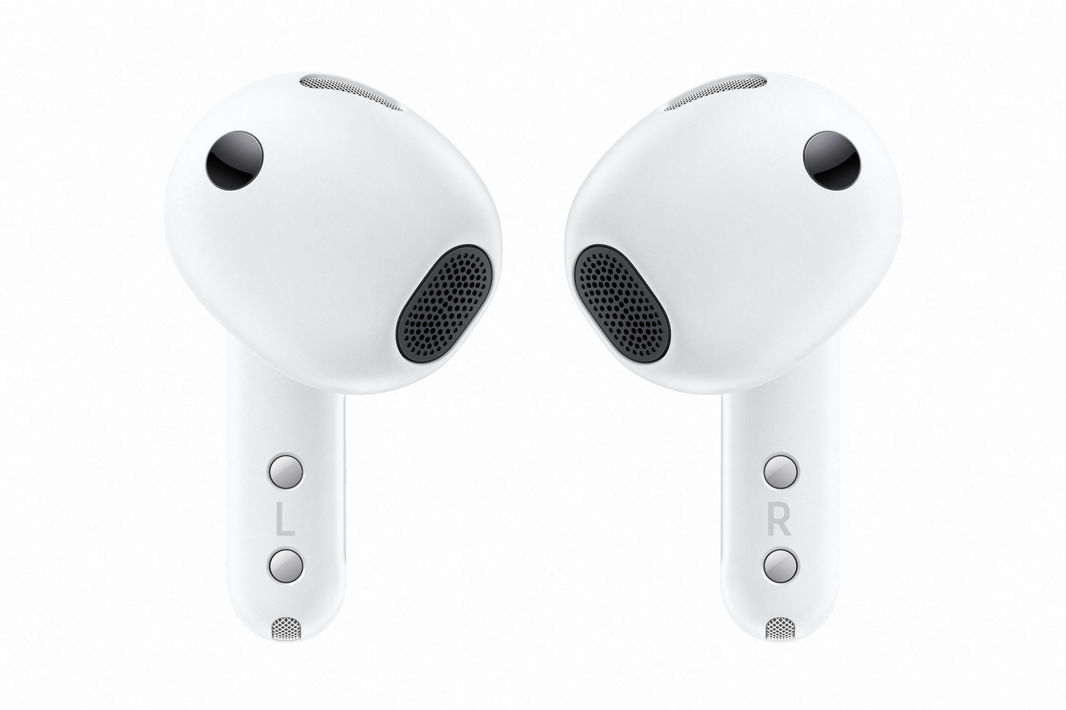 Belaidės ausinės Samsung Galaxy Buds4, balta - 4