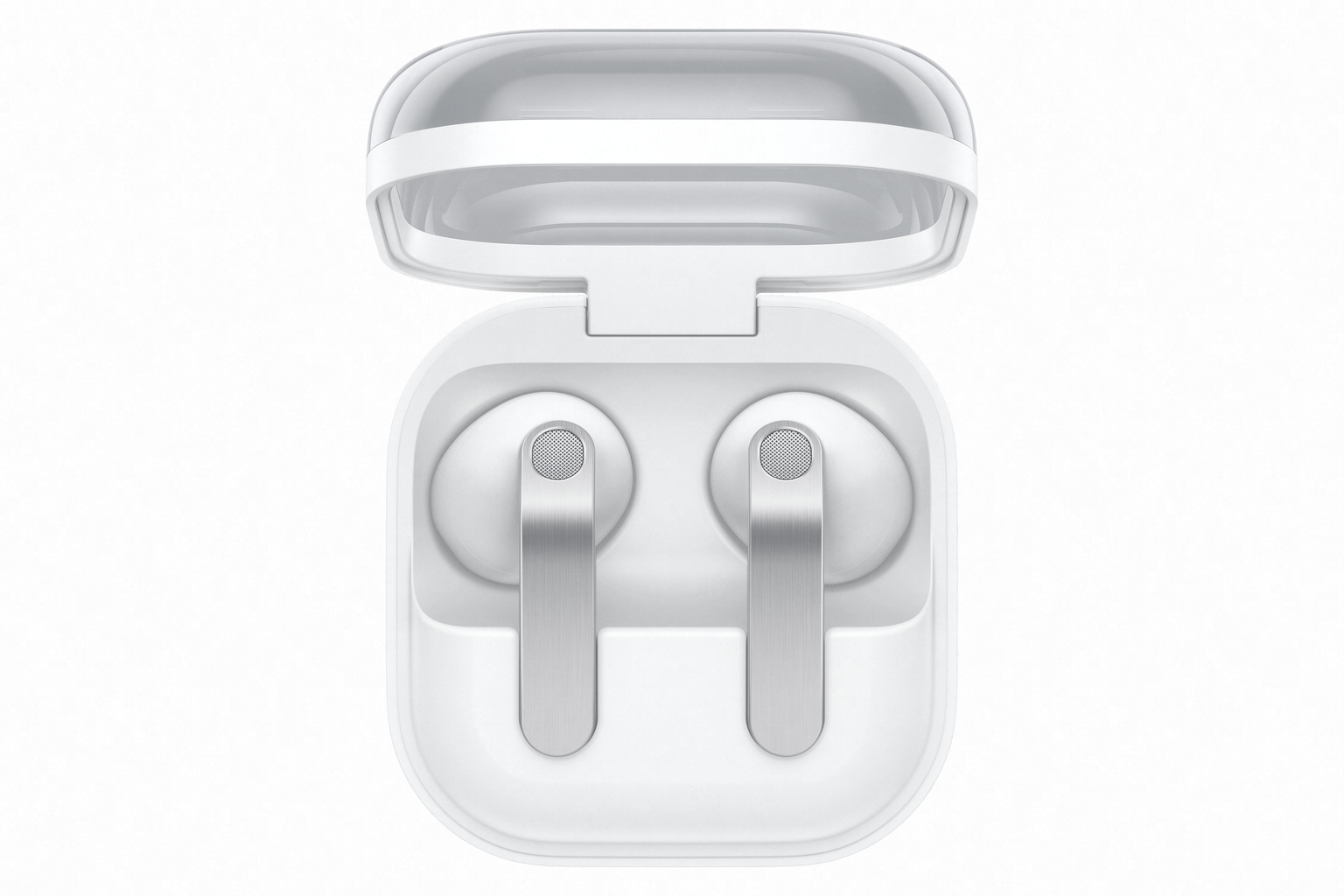 Belaidės ausinės Samsung Galaxy Buds4, balta - 1