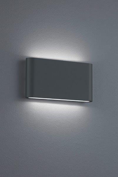 Sieninis LED lauko šviestuvas TRIO THAMES II, 2x4,5W - 2