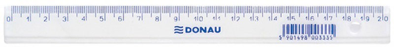 Liniuotė įpakuota 20cm
