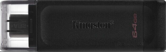 USB atmintinė Kingston DataTraveler 70, juoda, 64 GB