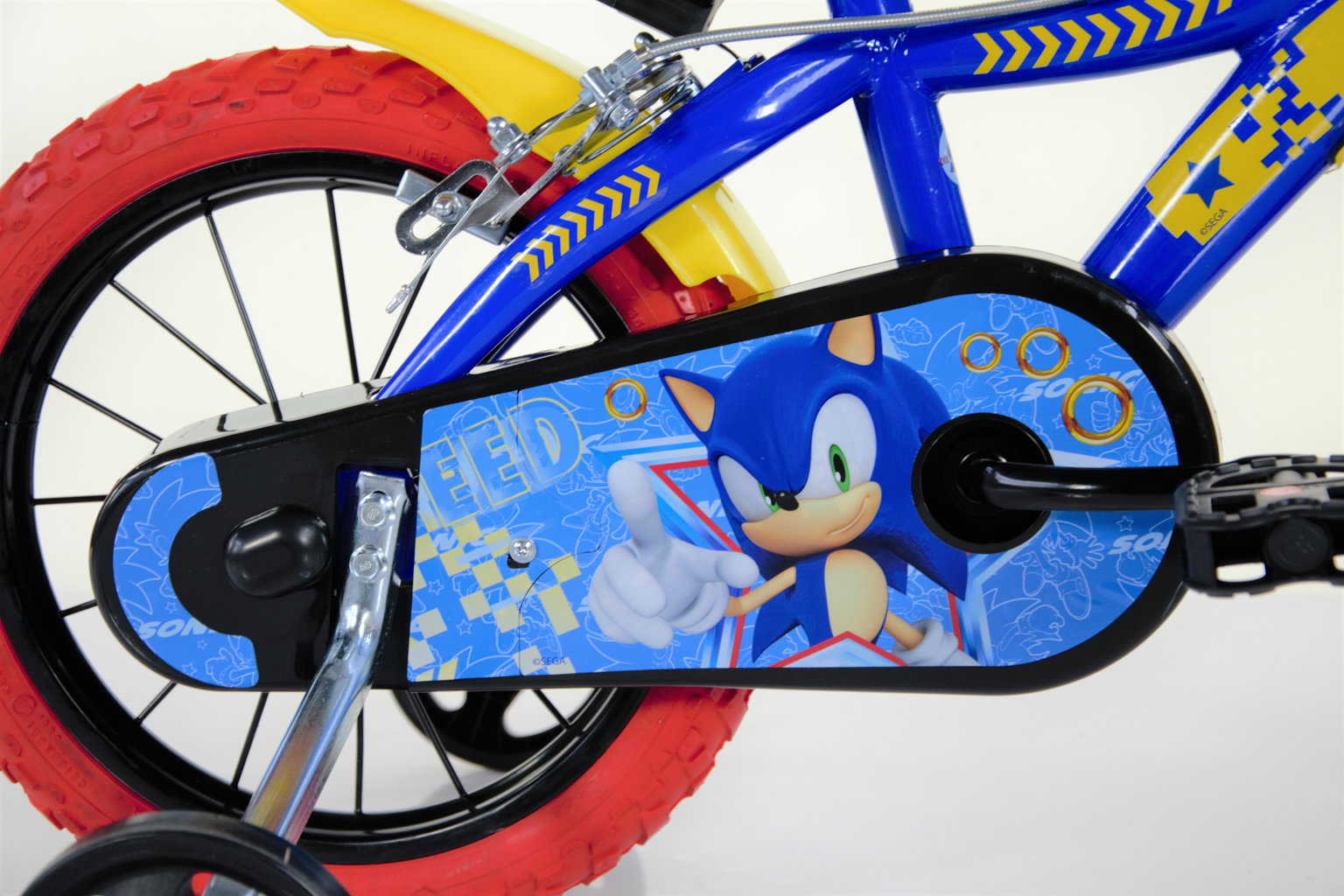 Vaikiškas dviratis Dino Bikes Sonic, 16'', mėlynas - 3
