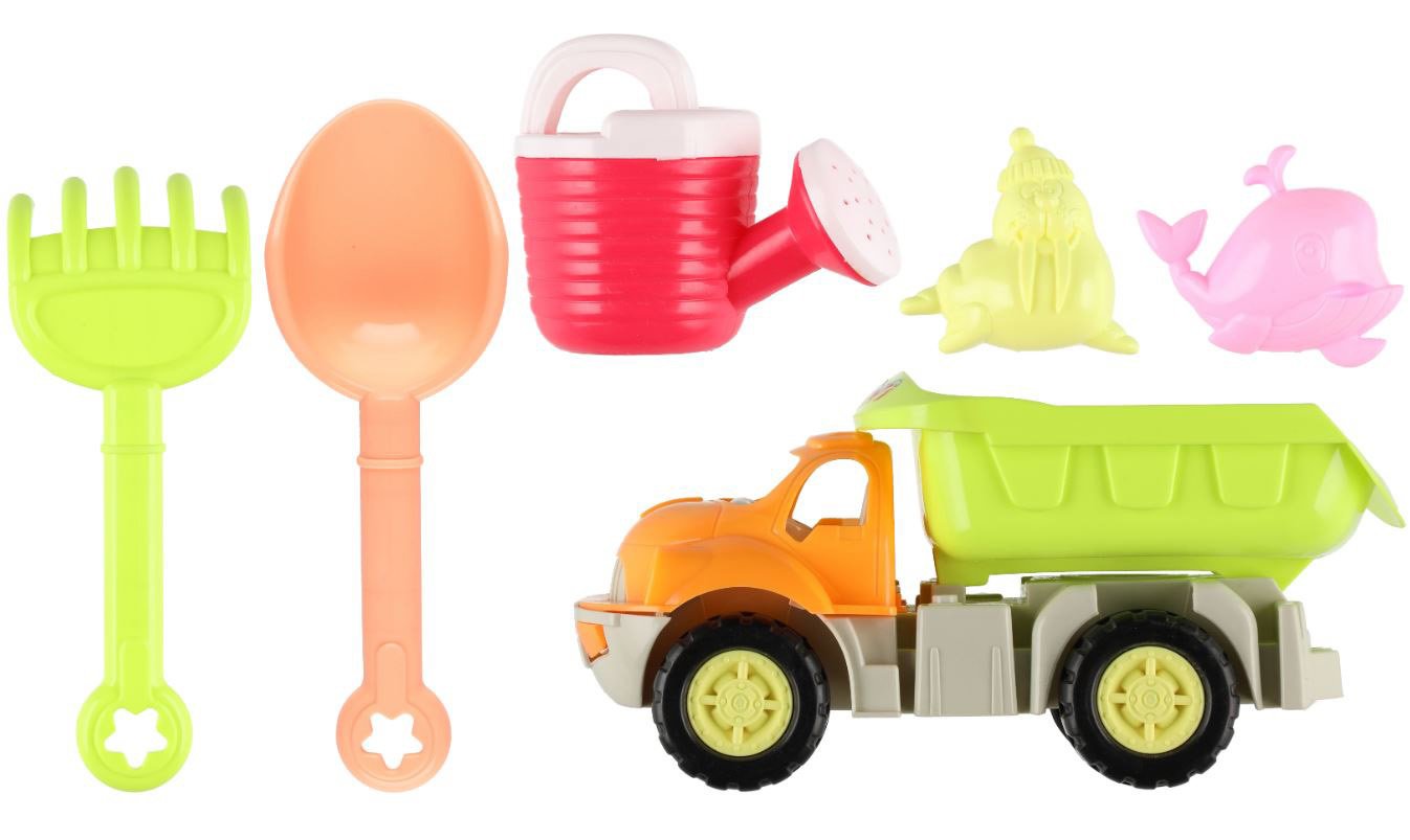 Smėlio žaislų rinkinys su sunkvežimiu - 2