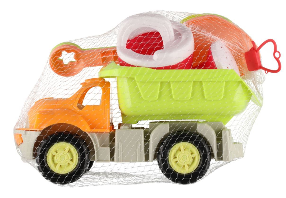Smėlio žaislų rinkinys su sunkvežimiu - 1