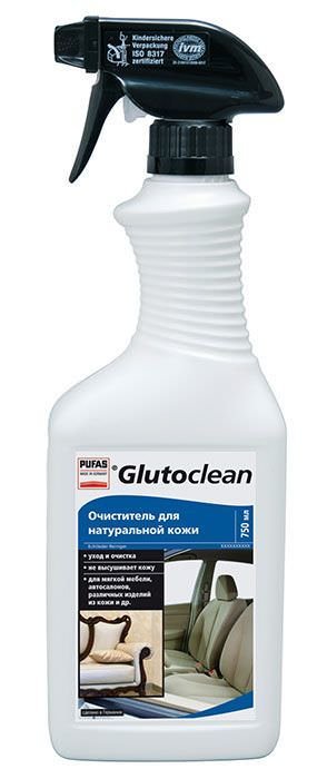 Natūralios odos valiklis GLUTOCLEAN, 750 ml
