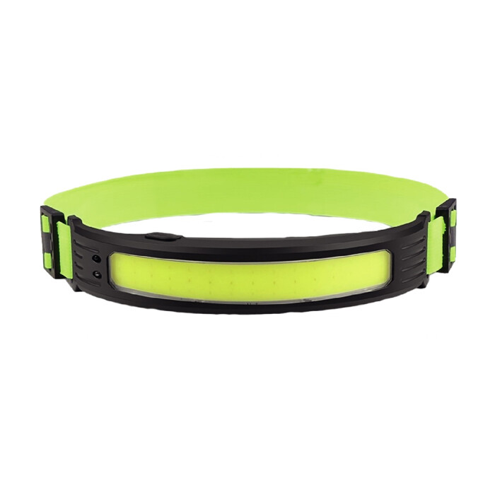 LED žibintas ant galvos ENTAC, IP54,5W,350lm, pakraunamas, USB, +raudona sp, su sensoriumi-1