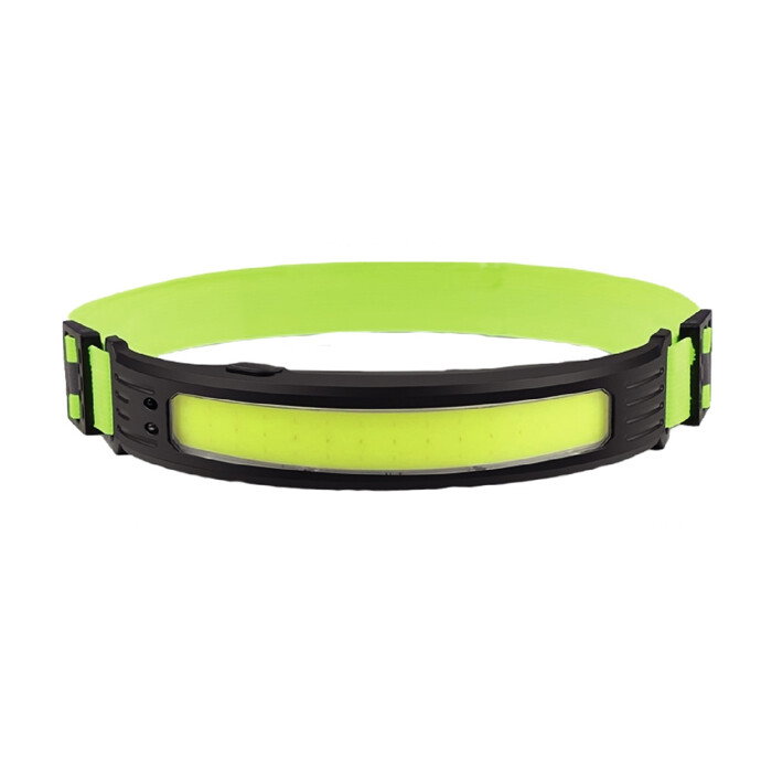 LED žibintas ant galvos ENTAC, IP54,5W,350lm, pakraunamas, USB, +raudona sp, su sensoriumi-1