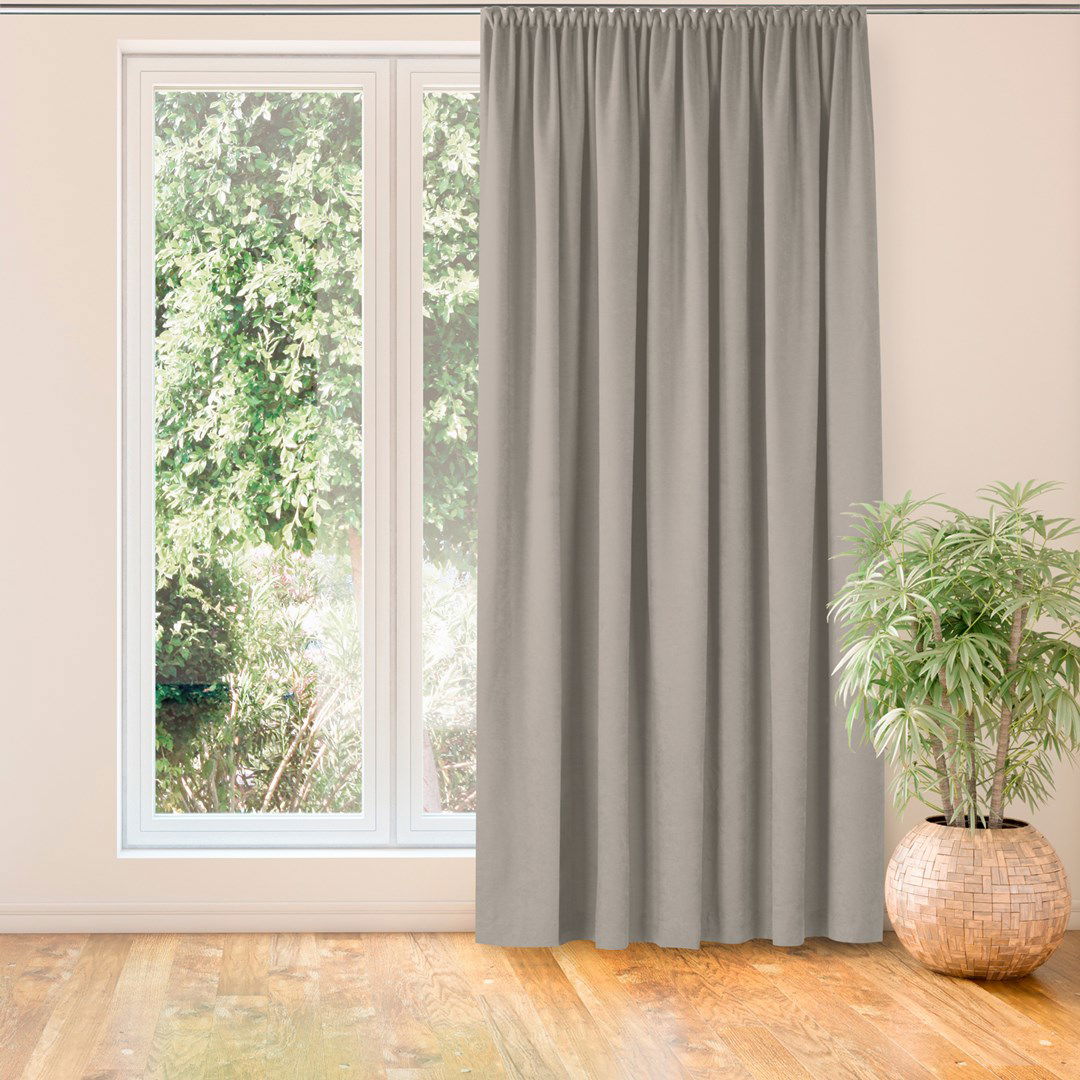 Naktinė užuolaida MILANA CAPPUCCINO PLEAT, 220x225 cm - 2