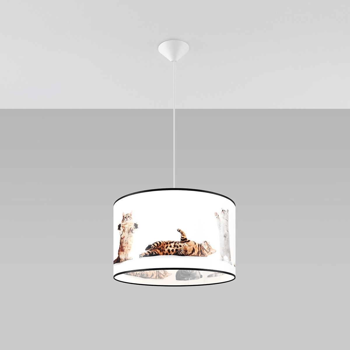 Pakabinamas šviestuvas SOLLUX KITTY 40, 1xE27, max 15 W LED, daugiaspalvis - 3