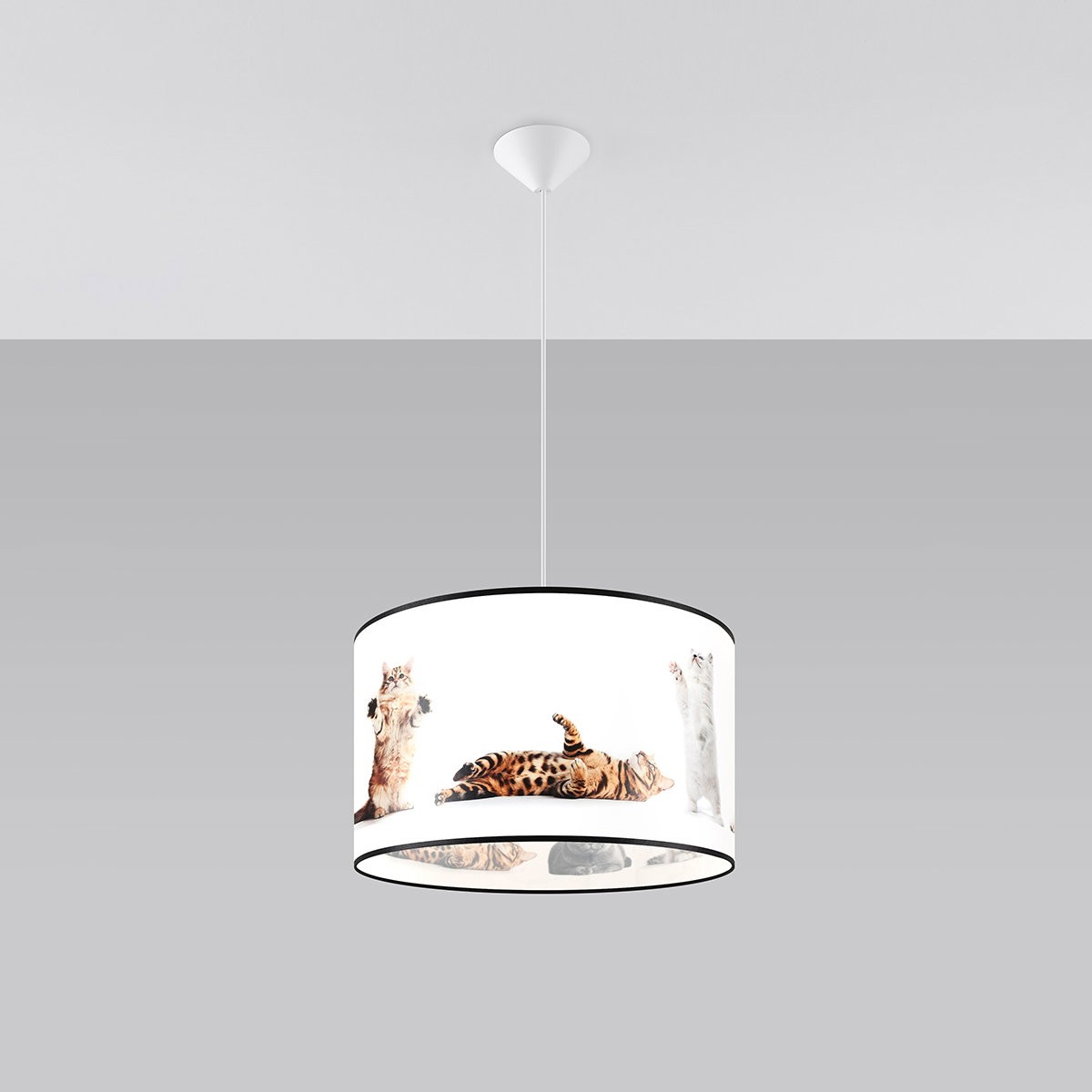 Pakabinamas šviestuvas SOLLUX KITTY 40, 1xE27, max 15 W LED, daugiaspalvis - 3