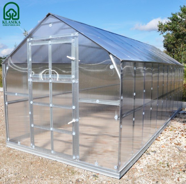 Šiltnamis Klasika House, 6mm polikarbonato danga, 2.32 x 2.12 m, 5 kv.m - 5