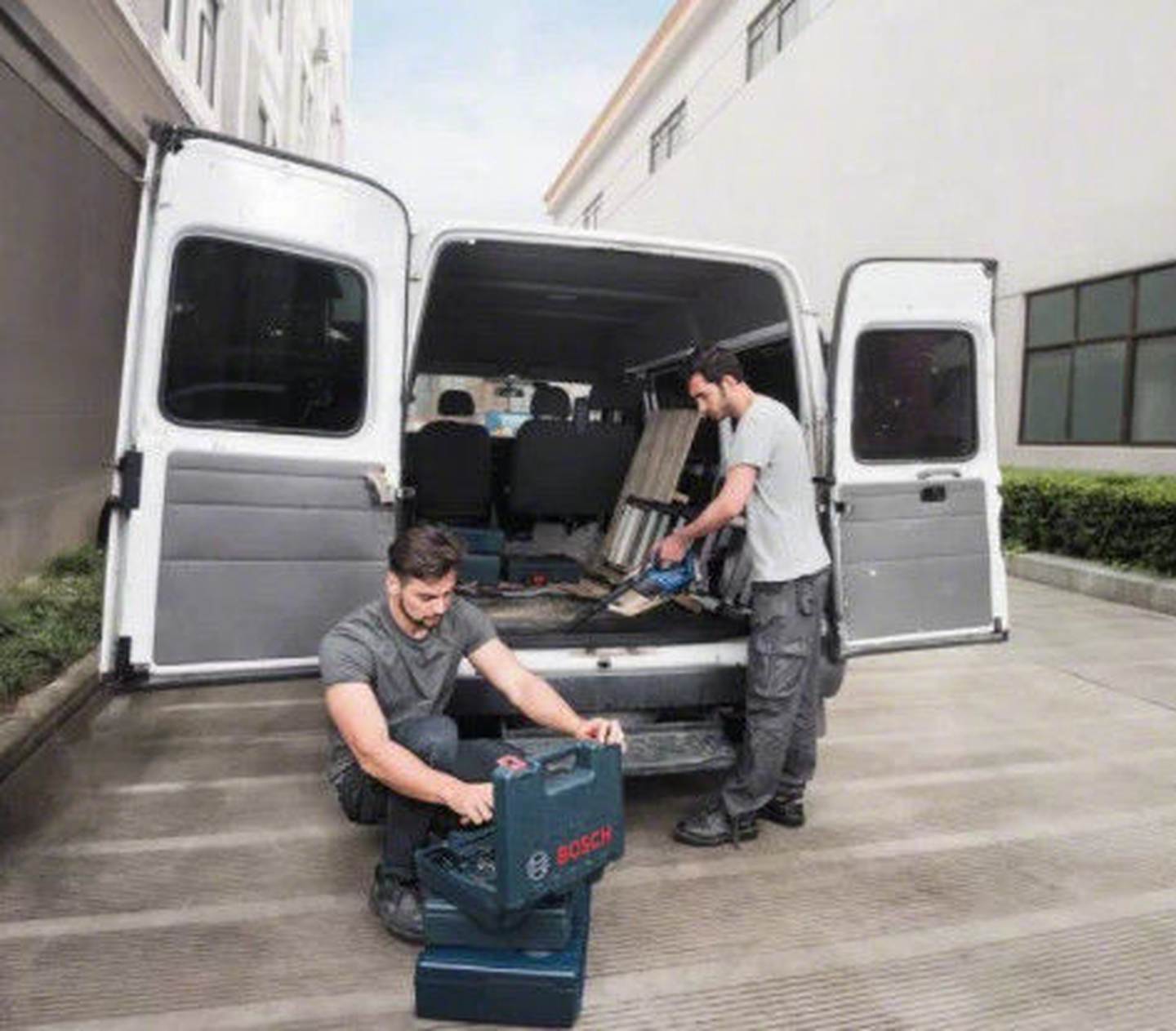 Akumuliatorinis dulkių siurblys BOSCH GAS 18V-1 Solo, 18 V, 60 mbar, 0,7 l, be akumuliatoriaus - 4
