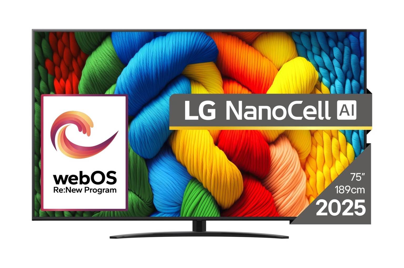 Televizorius LG 75NANO81A3A 75" - 1
