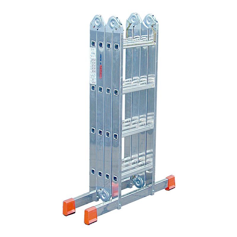 Kopėčios KRAUSE Multimatic, universalios lankstinės 4x4, darbinis aukštis - 550 cm - 4
