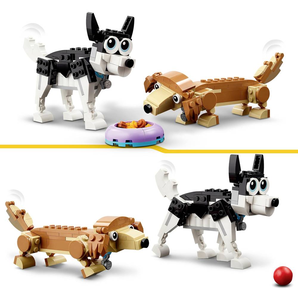 Konstruktorius LEGO Creator Adorable Dogs - 4