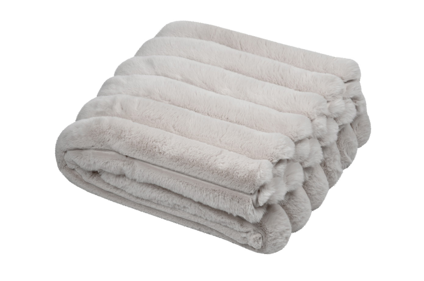 Pledas STOF POLARY ECRU, 130 x 160 cm, 100% poliesterio-0