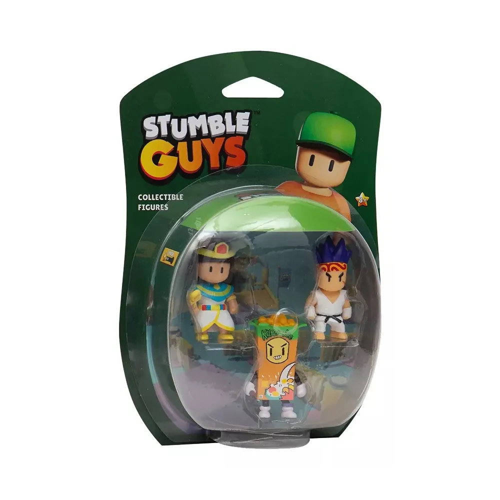 Figūrėlių rinkinys STUMBLE GUYS 3 vnt., 6 cm, įvairių dizainų-0