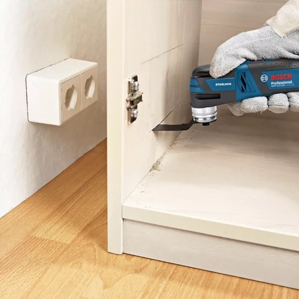 Akumuliatorinis daugiafunkcinis įrankis BOSCH PRO GOP 12V-28, 12 V (2x3,0 Ah, L-BOXX) - 4