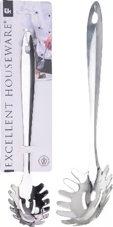 Metalinis makaronų šaukštas, 28 cm-0