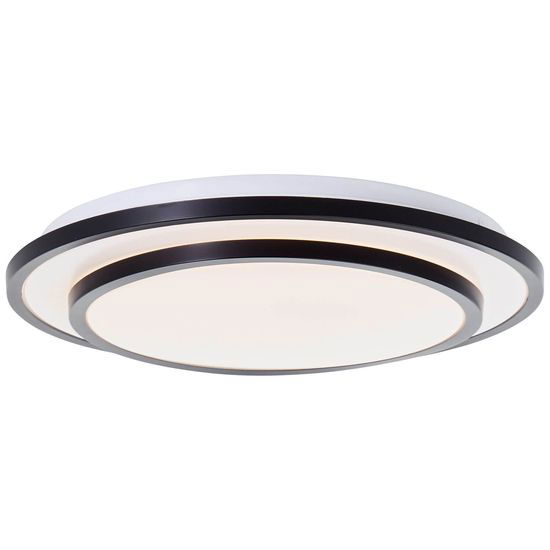 Lubinis LED šviestuvas BRILLIANT LUCIANO, 24W, 3000K, 2400 lm, Ø34 x 7 cm-0