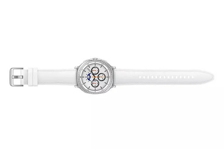 Išmanusis laikrodis Samsung Galaxy Watch 8, balta/sidabro-1
