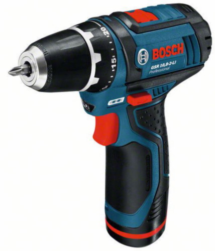 Akumuliatorinis suktuvas-gręžtuvas BOSCH GSR 12V-15 Solo, 12 V-0