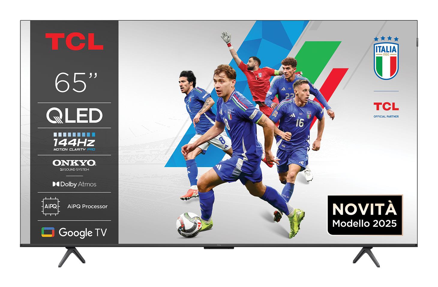 Televizorius TCL 65P8K, QLED 65", 4K UHD - 1