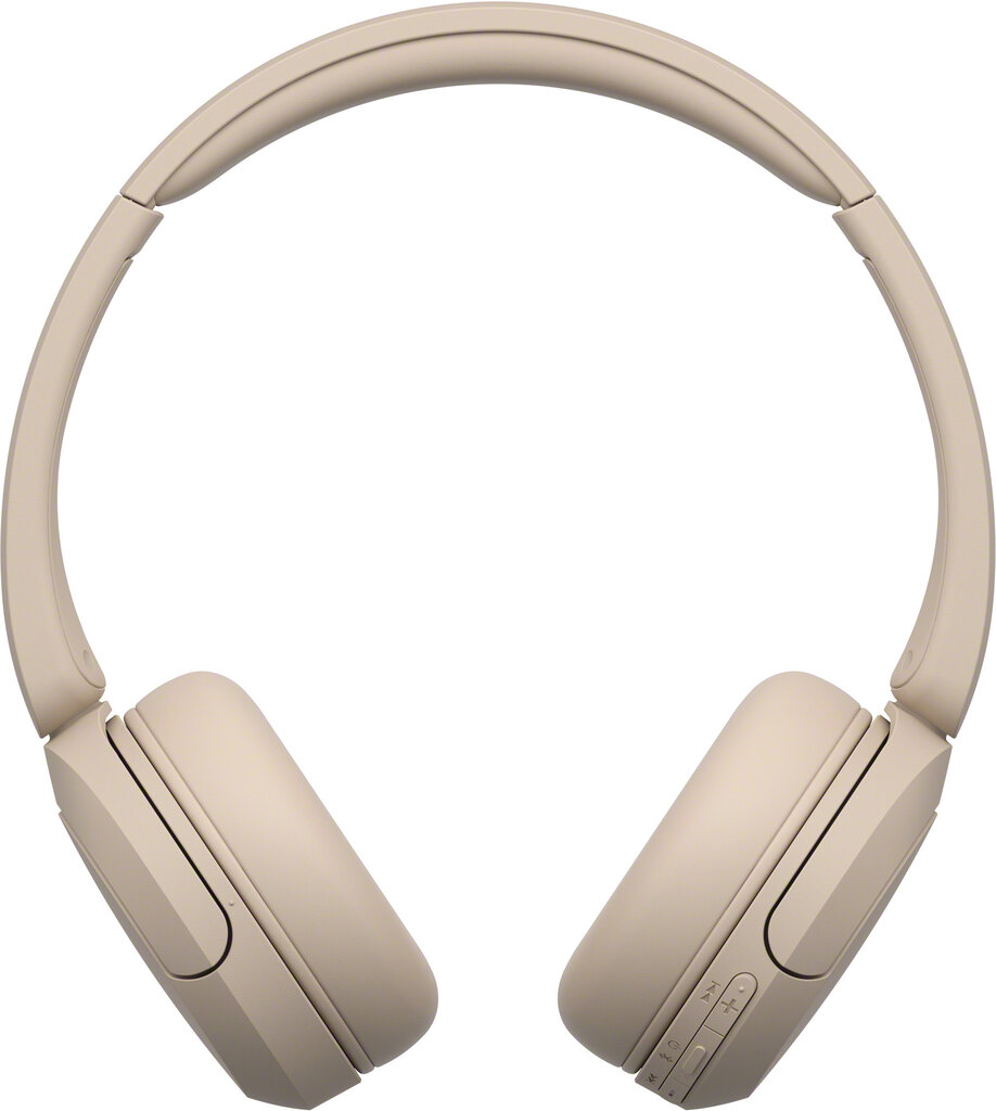 Belaidės ausinės Sony WH-CH520, smėlio sp. - 3
