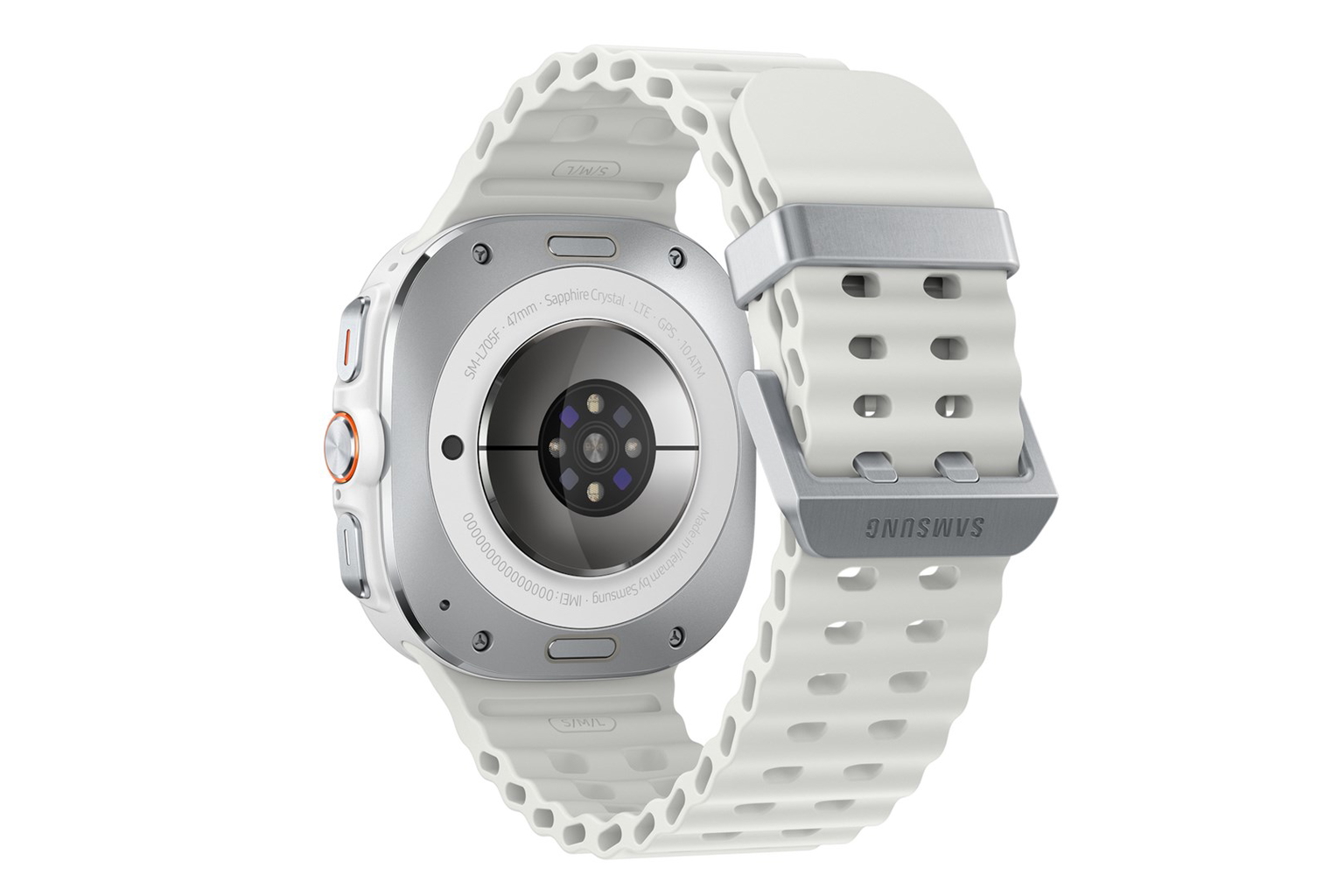 Išmanusis laikrodis Samsung Galaxy Watch Ultra LTE, balta - 5