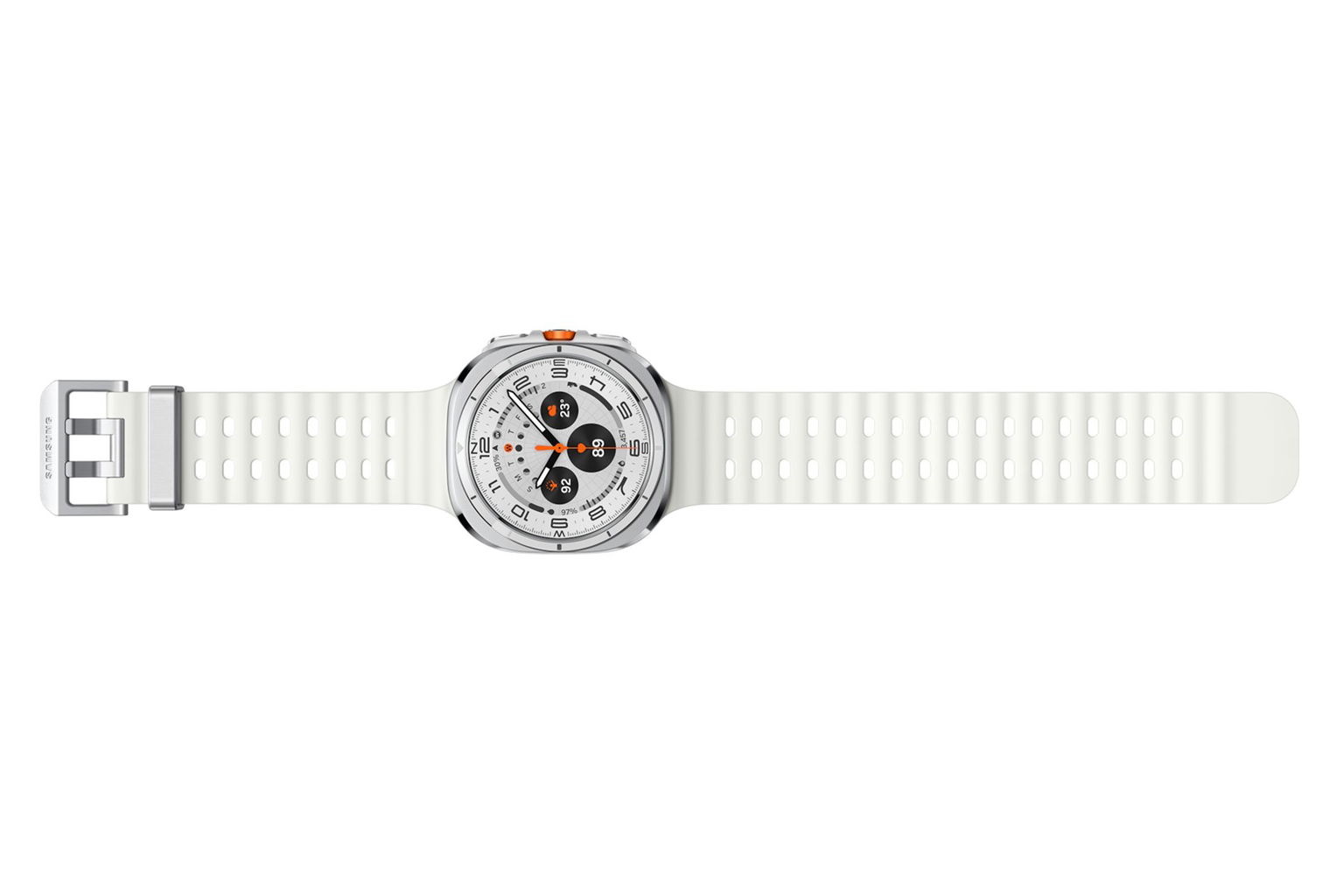 Išmanusis laikrodis Samsung Galaxy Watch Ultra LTE, balta-1