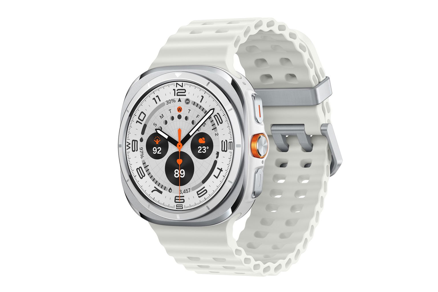 Išmanusis laikrodis Samsung Galaxy Watch Ultra LTE, balta-0