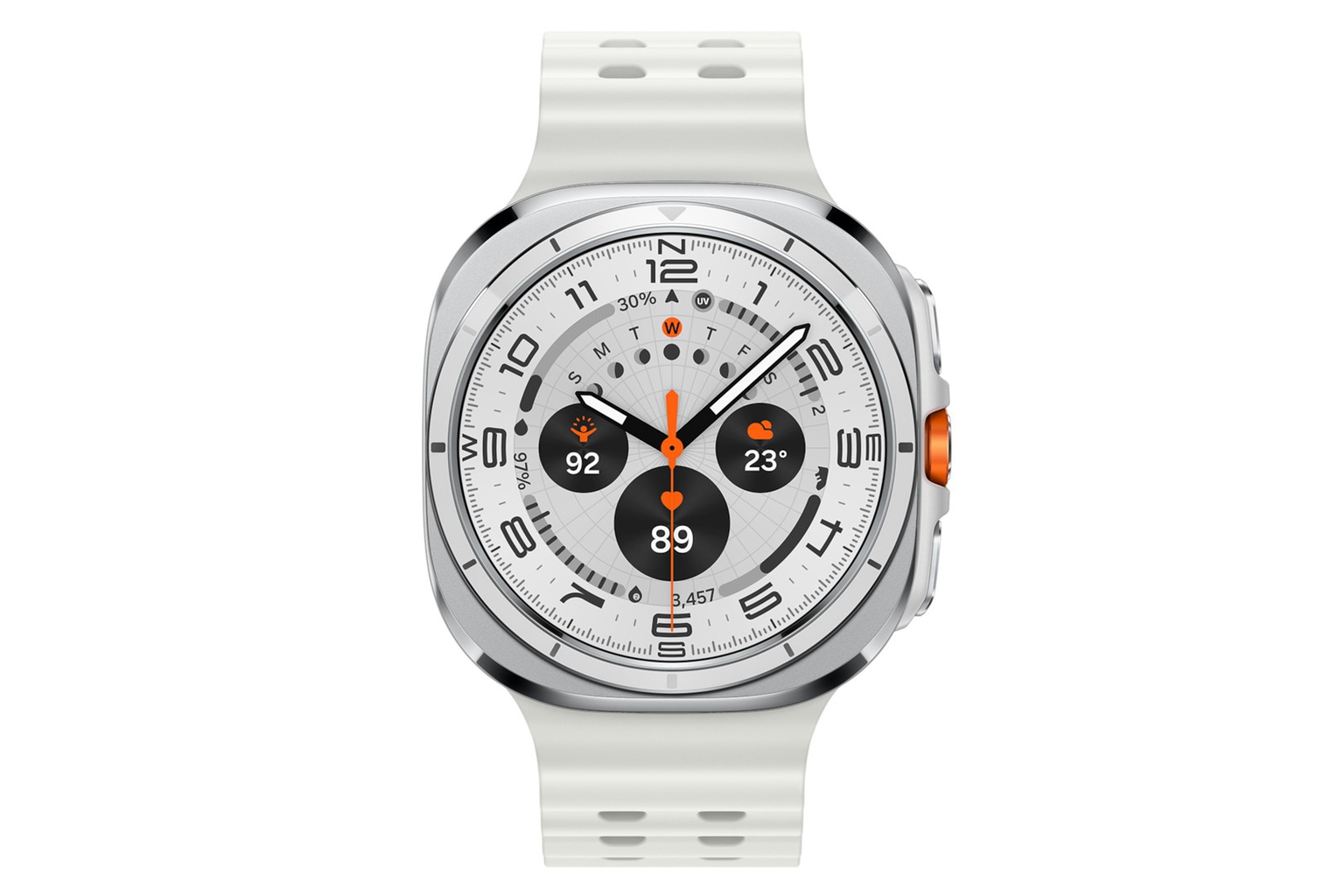 Išmanusis laikrodis Samsung Galaxy Watch Ultra LTE, balta - 4