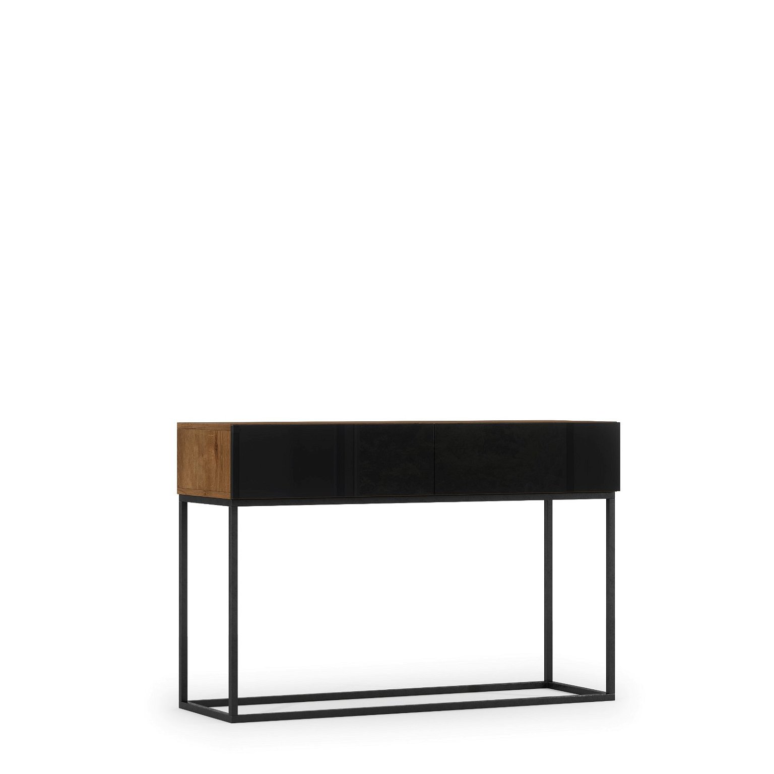 Konsolinis staliukas Avorio 120 cm, ąžuolo/juoda - 4