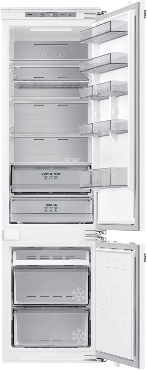 Įmontuojamas šaldytuvas SAMSUNG BRB80F30AEF0EO, 193,5 cm, baltos sp. - 4