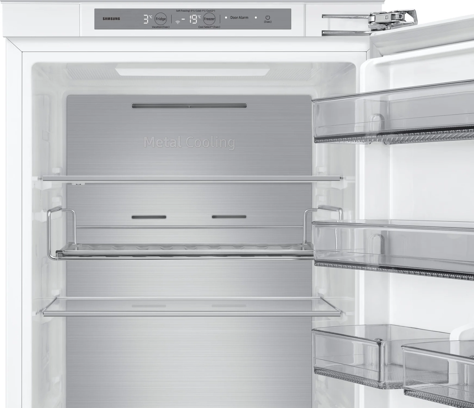 Įmontuojamas šaldytuvas SAMSUNG BRB80F30AEF0EO, 193,5 cm, baltos sp. - 5